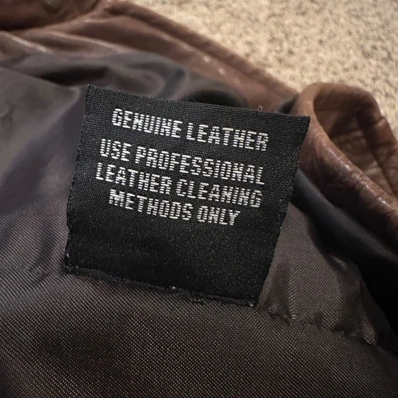 SCHOTT Vintaged Cowhide Café Racer Leather Jacket 654 XL - Picture 14 of 14